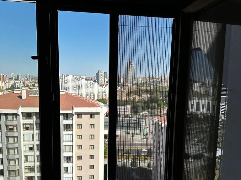 Çayyolu Sineklik Pileli Sürgülü Kapı Pencere Sineklik İmalat Satış Montaj